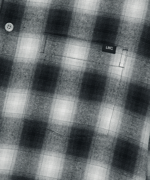 LMCの「LABEL POINT FLANNEL CHECK SHIRT black（シャツ/ブラウス・レディース・その他・SMALL/LARGE/MEDIUM）」の3枚目の写真