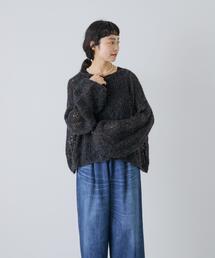 ペルーアルパカルーズニット
