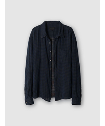 VINTAGE DYED DOUBLE FACE SHIRTS REVERSE (JAPAN FABRIC)