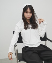 フード付きロンT