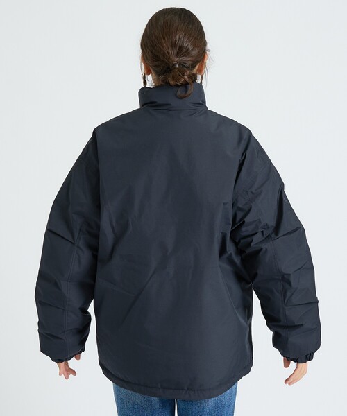 +phenix(プラスフェニックス)の「【+phenix / プラスフェニックス】SNAP DOWN JACKET / スナップダウンジャケット/ WINDSTOPPER プロダクト by GORE TEX LABS(ダウンジャケット/コート・メンズ・ネイビー/ブラック・L/M)」の8枚目の写真