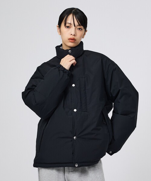 +phenix(プラスフェニックス)の「【+phenix / プラスフェニックス】SNAP DOWN JACKET / スナップダウンジャケット/ WINDSTOPPER プロダクト by GORE TEX LABS(ダウンジャケット/コート・メンズ・ネイビー/ブラック・L/M)」の18枚目の写真