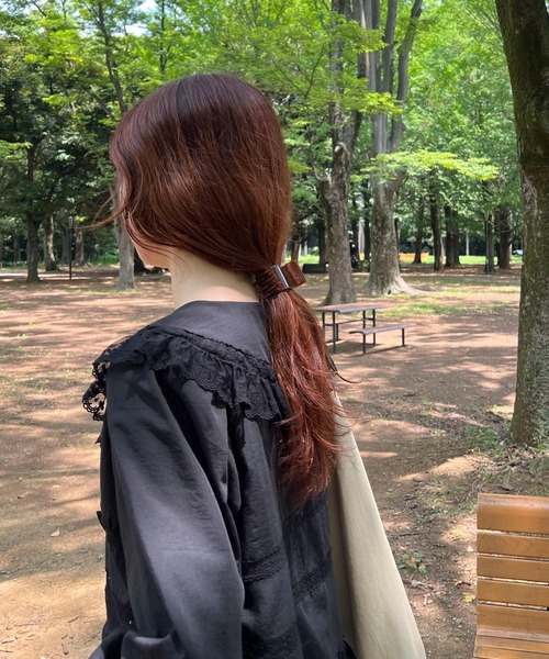 LOWRYS FARM(ローリーズファーム)の「Hair clip 1068240(バレッタ/ヘアクリップ・レディース・ブラウン/オリーブ・FREE)」の11枚目の写真
