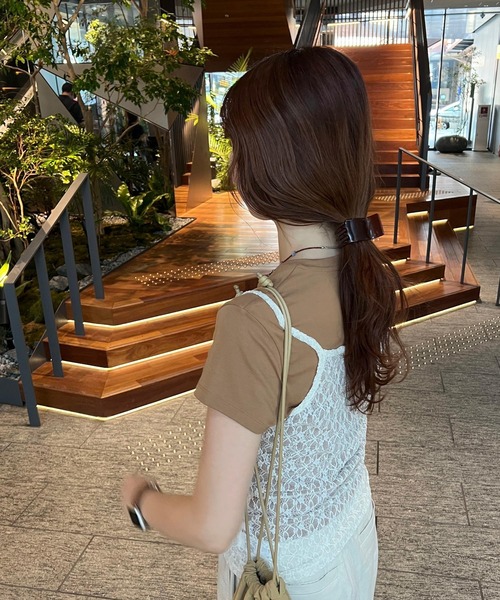 LOWRYS FARM(ローリーズファーム)の「Hair clip 1068240(バレッタ/ヘアクリップ・レディース・ブラウン/オリーブ・FREE)」の15枚目の写真