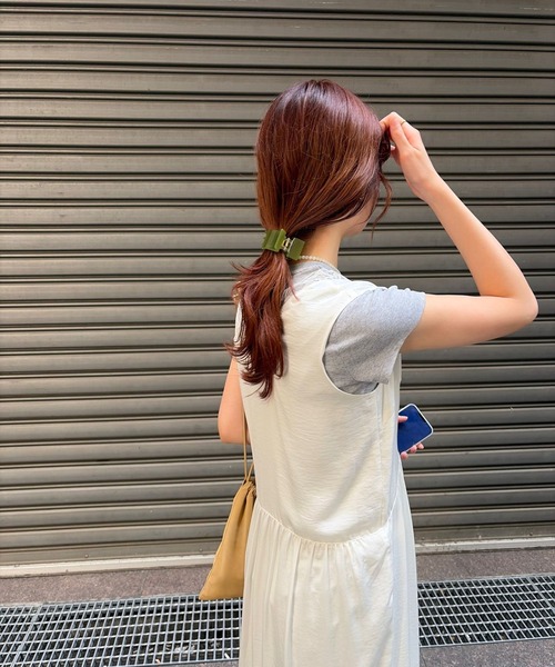 LOWRYS FARM(ローリーズファーム)の「Hair clip 1068240(バレッタ/ヘアクリップ・レディース・ブラウン/オリーブ・FREE)」の17枚目の写真