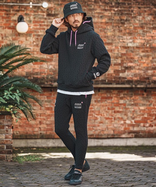 felkod(フィルコッド)の「mpa4254- Muta ACANTHUS Hooded Quilted Hoodie フーデッドパーカー(F26F020)(パーカー・メンズ・ネイビー/ブラック/グレー・XL/L/M/S)」の19枚目の写真