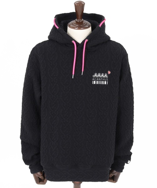 felkod(フィルコッド)の「mpa4254- Muta ACANTHUS Hooded Quilted Hoodie フーデッドパーカー(F26F020)(パーカー・メンズ・ネイビー/ブラック/グレー・XL/L/M/S)」の22枚目の写真