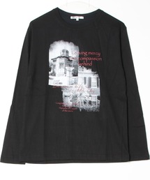 フォトプリント ロンT Tシャツ 長袖 カットソー　PRIMAL POINT