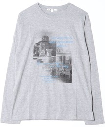 フォトプリント ロンT Tシャツ 長袖 カットソー　PRIMAL POINT