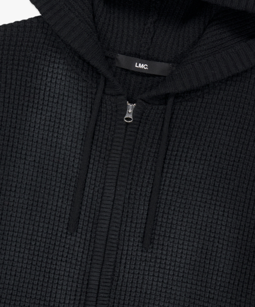 LMCの「SPRAY DYED WAFFLE KNIT ZIP-UP black(パーカー・レディース・その他・SMALL/MEDIUM/LARGE)」の6枚目の写真