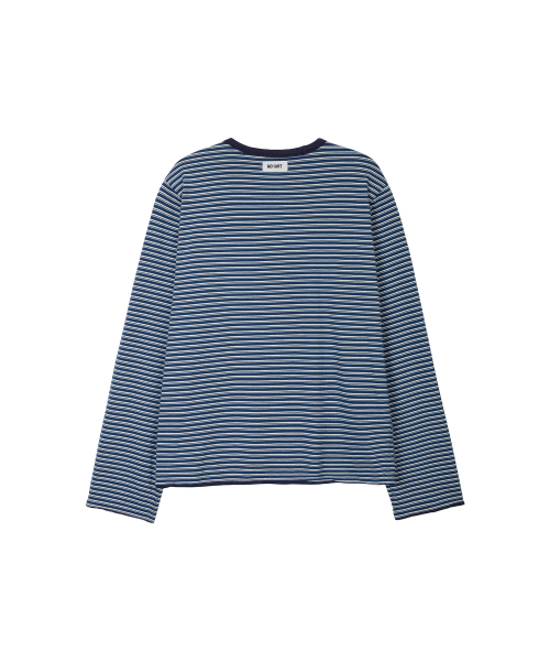 NOHANT(ノアン)の「LONELY/LOVELY リバーシブルロングスリーブTシャツ ネイビー(Tシャツ/カットソー・レディース・ネイビー・SMALL/MEDIUM/LARGE)」の9枚目の写真