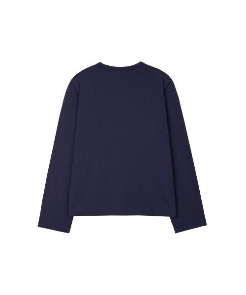 NOHANT(ノアン)の「LONELY/LOVELY リバーシブルロングスリーブTシャツ ネイビー(Tシャツ/カットソー・レディース・ネイビー・SMALL/MEDIUM/LARGE)」の10枚目の写真