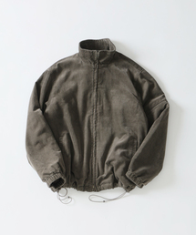 <Relume Jeans>バイアス コーデュロイ スタンドジップブルゾン