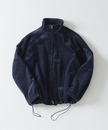 <Relume Jeans>バイアス コーデュロイ スタンドジップブルゾン