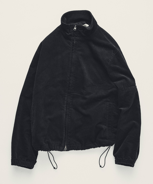 ＜Relume Jeans＞バイアス コーデュロイ スタンドジップブルゾン