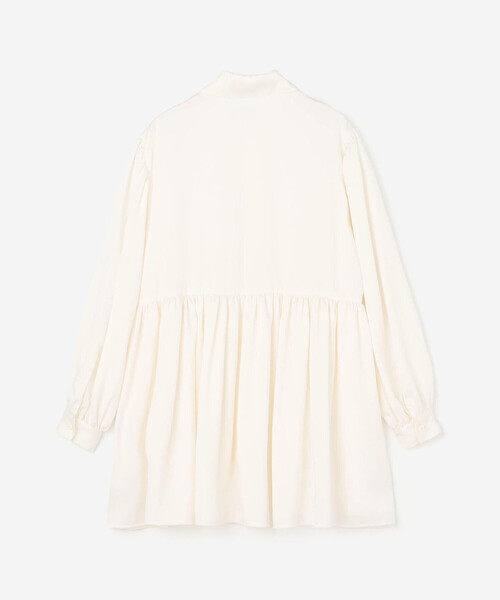 DANTON(ダントン)の「DANTON × eunoia | ツイル 丸襟シャツ WOMEN(シャツ/ブラウス・レディース・ブラック/オフホワイト・F)」の9枚目の写真