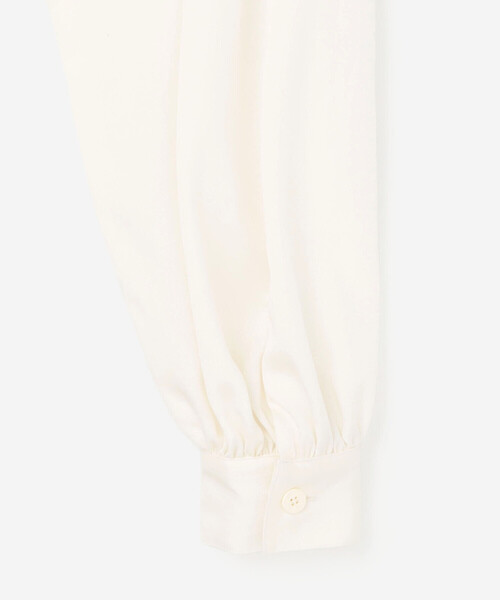 DANTON(ダントン)の「DANTON × eunoia | ツイル 丸襟シャツ WOMEN(シャツ/ブラウス・レディース・ブラック/オフホワイト・F)」の11枚目の写真