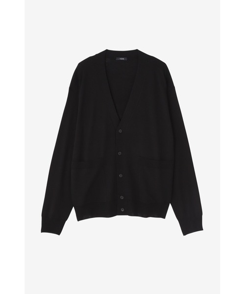 YLEVE(イレーヴ)の「YLEVE / EXTRAFINE MERINO WOOL KN C/D(ニット/セーター・レディース・ブラック・1)」の1枚目の写真