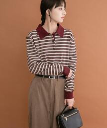 ITEMS URBANRESEARCH | マルチボーダーポロニット(ニット/セーター)