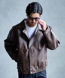 CavariA（キャバリア）の「『CavariA/キャバリア』変形ライダース（ライダースジャケット）」