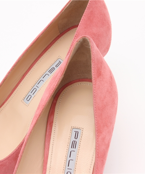 PELLICO（ペリーコ）の「PELLICO（ペリーコ）スエードパンプス（パンプス・レディース・ピンク/グレー・36/37/38）」の7枚目の写真