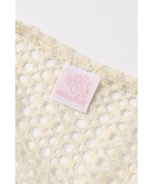 Spick & Span（スピックアンドスパン）の「【ONLY HEARTS】レース Tunic◆（Tシャツ/カットソー・レディース・ブラック/ホワイト・FREE）」の5枚目の写真