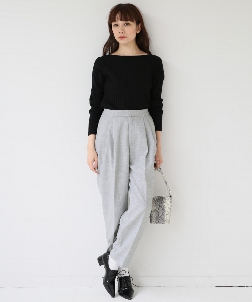 A part by（アパートバイ）の「TRPUワイドパンツ 731603 （その他パンツ・レディース・ベージュ/グレー/ネイビー・MEDIUM/LARGE）」の14枚目の写真