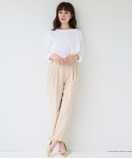 A part by（アパートバイ）の「TRPUワイドパンツ 731603 （その他パンツ・レディース・ベージュ/グレー/ネイビー・MEDIUM/LARGE）」の15枚目の写真