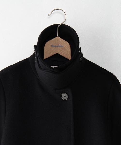 ジャケット・アウター Steven Alan WOOL BEAVER TENT SHORT COAT Steven Alan（スティーブンアラン）の「＜Steven Alan＞WOOL