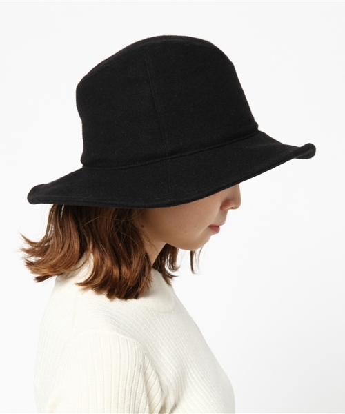 LBC（エルビーシー）の「中折れハット（ハット・レディース・ブラック/グレー/ライトブラウン・ONE SIZE）」の4枚目の写真