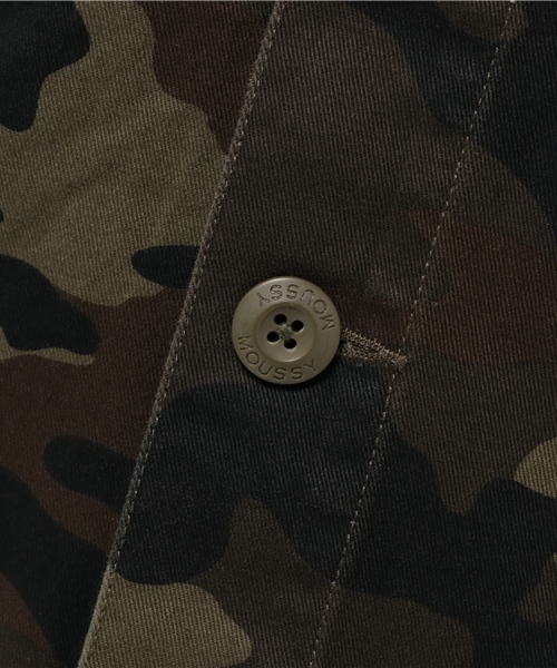 MOUSSY（マウジー）の「GRAFFITI MILITARY JKT（その他アウター・レディース・グリーン系その他/カーキ・FREE）」の13枚目の写真