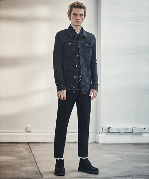 ALLSAINTS（オールセインツ）の「【本日セール終了】MALLAIG DENIM JACKET（デニムジャケット・メンズ・インディゴブルー・MEDIUM/SMALL/LARGE/X-SMALL）」の10枚目の写真