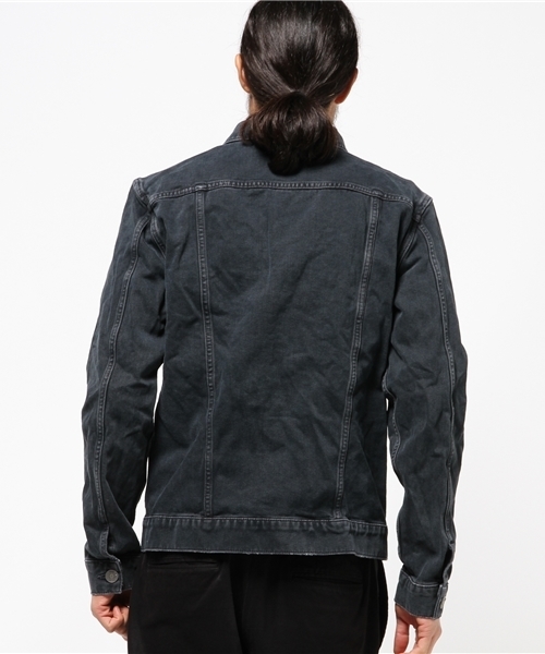 ALLSAINTS（オールセインツ）の「【本日セール終了】MALLAIG DENIM JACKET（デニムジャケット・メンズ・インディゴブルー・MEDIUM/SMALL/LARGE/X-SMALL）」の4枚目の写真