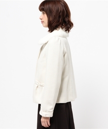 ロディスポット　ショートコート　リボン ロディスポット リュバンプリンセスダッフルショートコート リボン