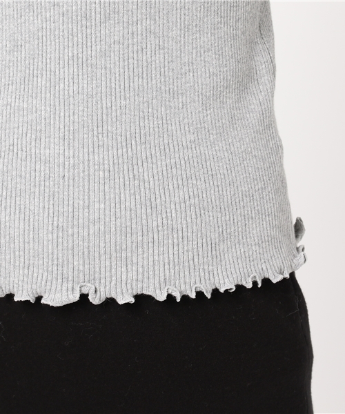 archives（アルシーヴ）の「袖フレアリブプルオーバー（ニット/セーター・レディース・モカ/グリーン/オフホワイト/グレー・MEDIUM）」の10枚目の写真