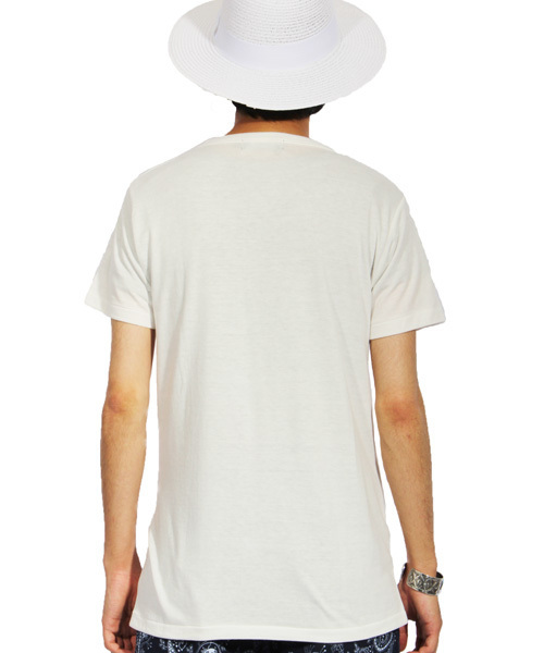 8(eight)(エイト)の「クルー 無地 半袖 Tシャツ(Tシャツ/カットソー・メンズ・ネイビー/ホワイト/ブラック/グレー・MEDIUM/LARGE)」の16枚目の写真