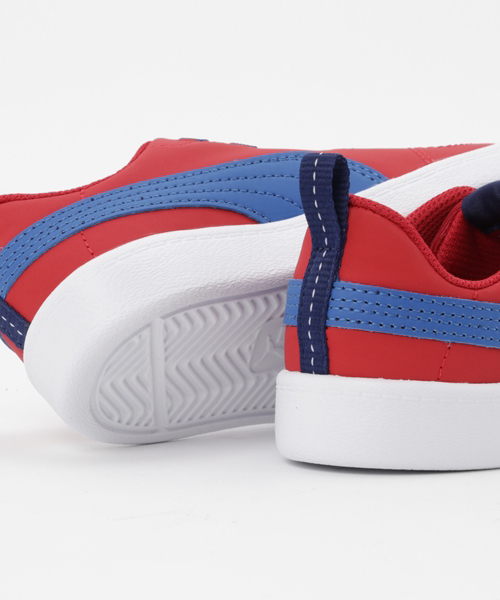 PUMA（プーマ）の「コートフレックス PS (KIDS)（スニーカー・キッズ・ネイビー/レッド/パープル・19.0cm/21.0cm/18.0cm/17.0cm/20.0cm）」の7枚目の写真