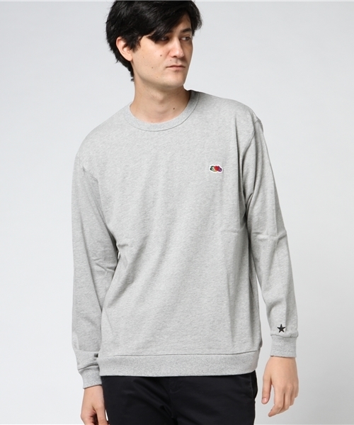 GLOSTER(グロスター)の「【FRUIT OF THE LOOM × GLOSTER】exclusive ロンT(Tシャツ/カットソー・メンズ・ホワイト/グレー/ブラック・L/M/S/XL)」の3枚目の写真