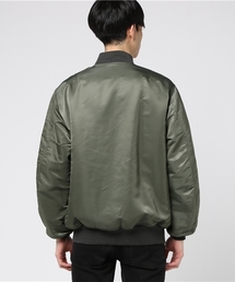 marka　MA-1　コート　サイズ１　オリーブ　ロング丈　マーカ ナイロンツイル / MA-1, Black – MARKAWARE