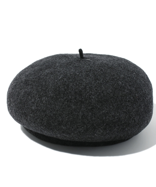 BEAMS BOY（ビームスボーイ）の「BEAMS BOY / ウールベレー12FW（ハンチング/ベレー帽・レディース・チャコールグレー/ベージュ/ワイン/ネイビー・ONE SIZE）」の9枚目の写真