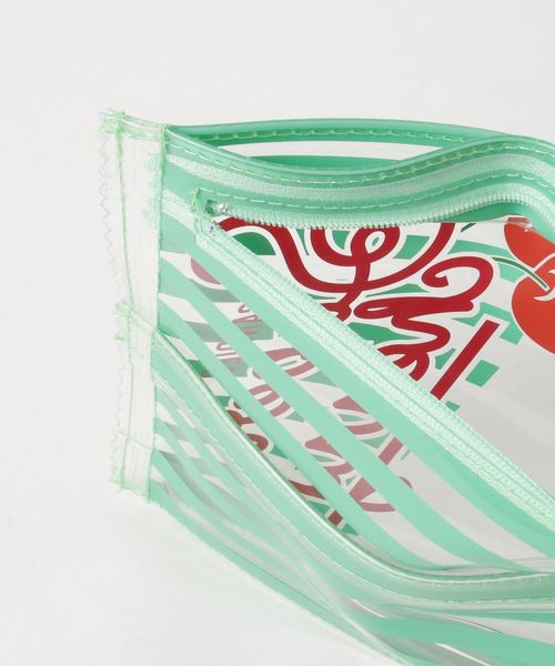 ACCOMMODE（アコモデ）の「クリアパッケージポーチ（ポーチ・レディース・イエロー/ブルー/グリーン・FREE）」の6枚目の写真