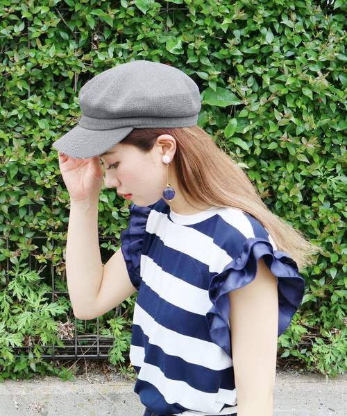 reca（レカ）の「《スタッフおすすめ》サーモキャスケット（キャスケット・レディース・ブラック/ベージュ/ネイビー/ライトグレー・FREE）」の2枚目の写真