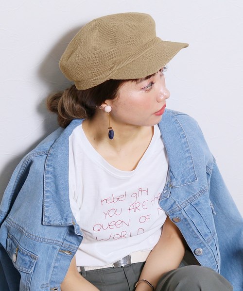 reca（レカ）の「《スタッフおすすめ》サーモキャスケット（キャスケット・レディース・ブラック/ベージュ/ネイビー/ライトグレー・FREE）」の7枚目の写真