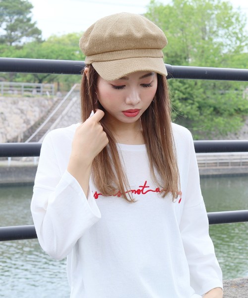 reca（レカ）の「《スタッフおすすめ》サーモキャスケット（キャスケット・レディース・ブラック/ベージュ/ネイビー/ライトグレー・FREE）」の6枚目の写真