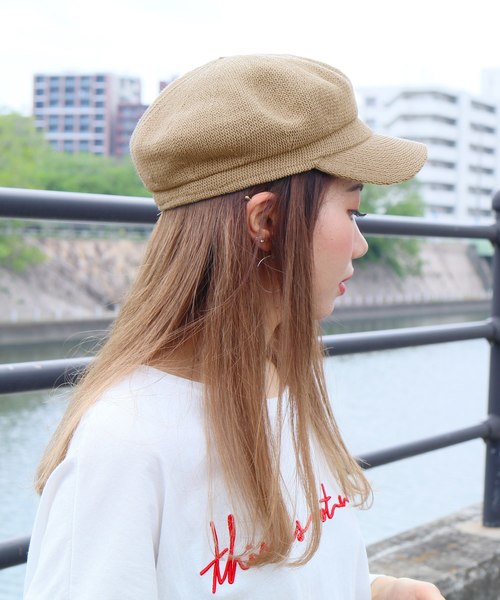 reca（レカ）の「《スタッフおすすめ》サーモキャスケット（キャスケット・レディース・ブラック/ベージュ/ネイビー/ライトグレー・FREE）」の5枚目の写真