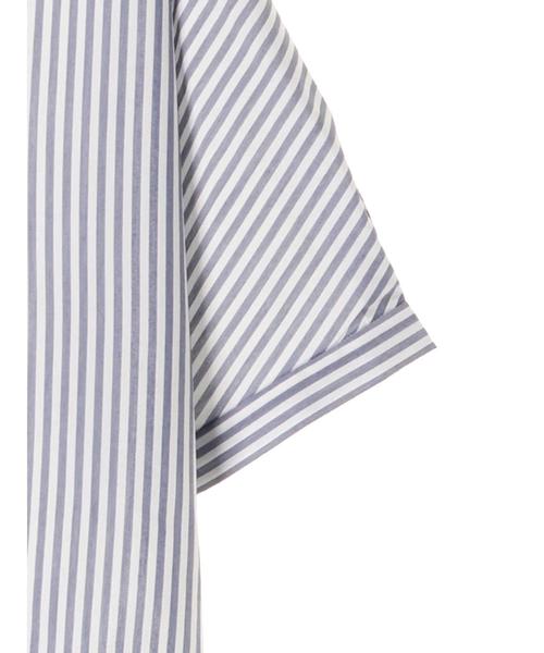 AMERICAN HOLIC（アメリカンホリック）の「・ドルマンスキッパーシャツ＊（シャツ/ブラウス・レディース・ネイビー/オフホワイト/ピンク/イエロー/グリーン/ストライプ・FREE）」の12枚目の写真