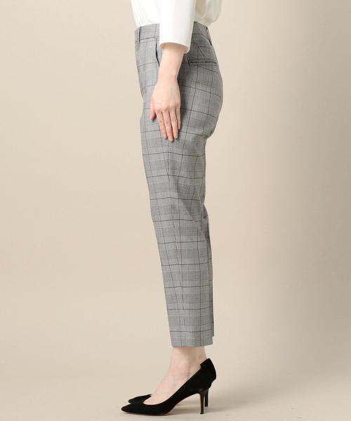 BEAUTY&YOUTH UNITED ARROWS（ビューティーアンドユースユナイテッドアローズ）の「BY グレンチェック9分丈パンツ２ о（その他パンツ・レディース・その他1・SMALL/MEDIUM/LARGE）」の2枚目の写真