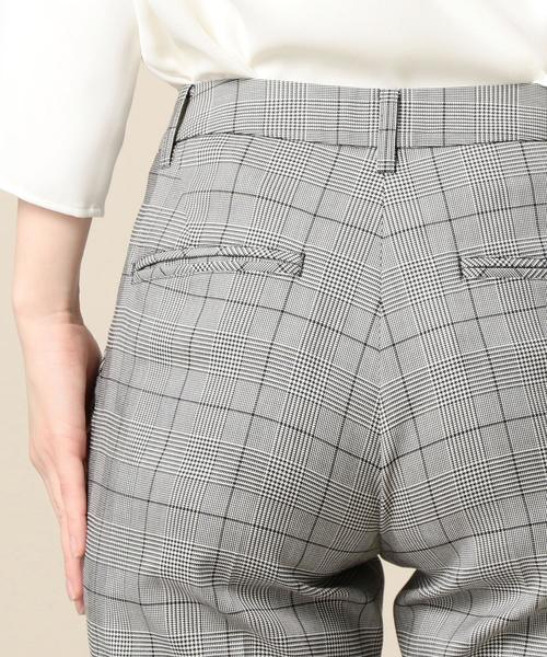 BEAUTY&YOUTH UNITED ARROWS（ビューティーアンドユースユナイテッドアローズ）の「BY グレンチェック9分丈パンツ２ о（その他パンツ・レディース・その他1・SMALL/MEDIUM/LARGE）」の4枚目の写真