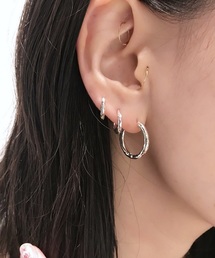 e.m.（イーエム）の「SILVER925ヒットフープピアス(大)/レディース