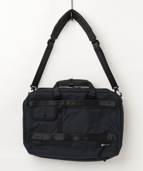 Alpha Industries アルファインダストリーズ の Alpha Industries colonel 2ルーム縦3wayビジネスバッグ ビジネスバッグ Wear